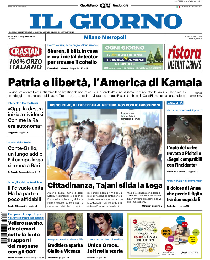 Prima-pagina-il giorno-edizione-di-oggi-20240823